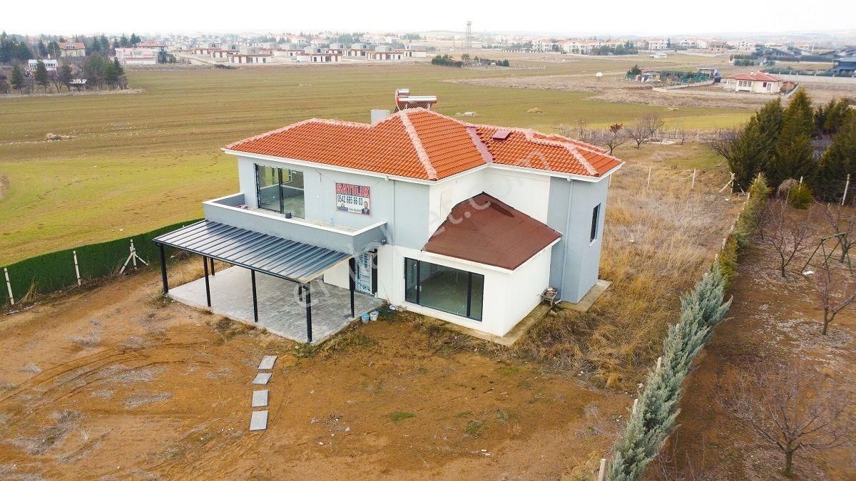 Gölbaşı Hacıhasan Satılık Villa Gölbaşı Hacıhasanda Sıfır Natamam Dubleks Villa | 1500 M² Müstakil Arsa | Sauna & Hamam İmkanı