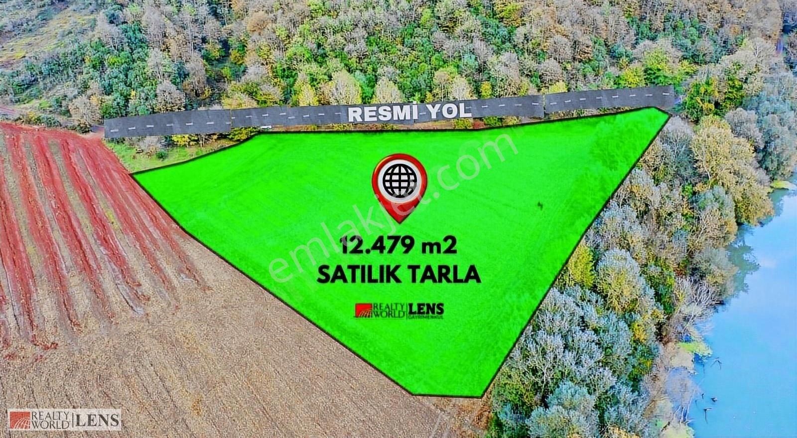 Ferizli Sinanoğlu Satılık Tarla Acil ! Sakarya Ferizli'de 12.5 Dönüm Resmi Yola Cepheli Tarla