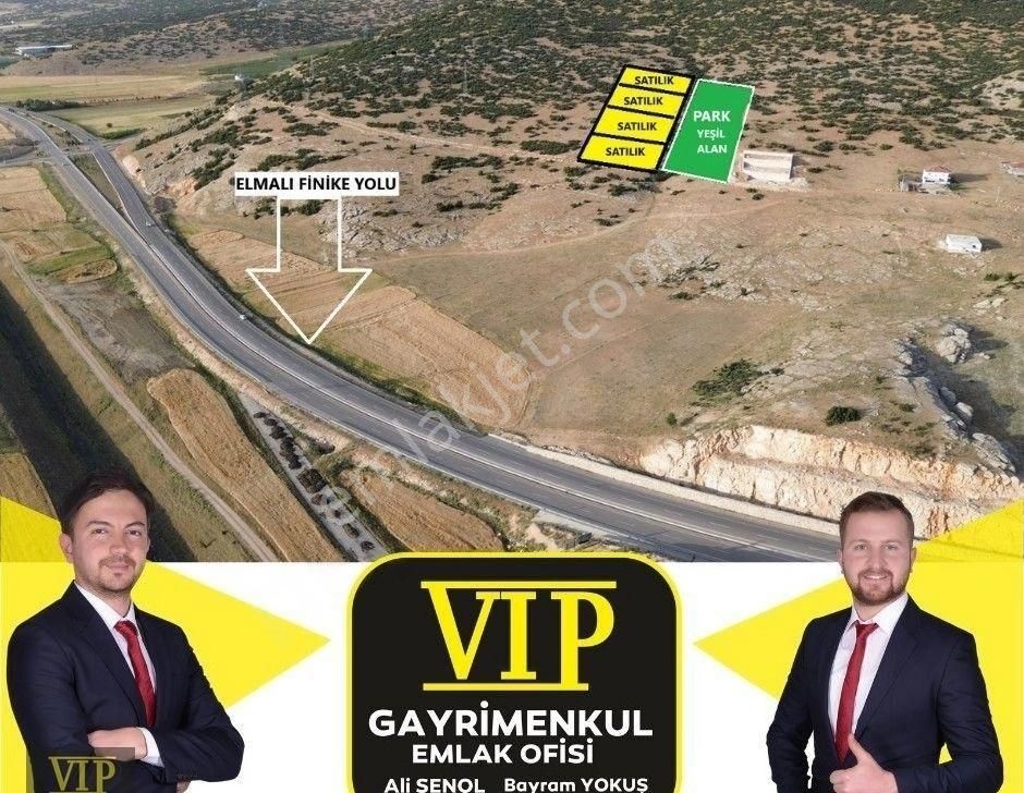 Elmalı Yakaçiftlikköyü Satılık Konut İmarlı Vip Gayrimenkul'den Yakaçiftlik Mah. 500 M² İmarlı Arsalar