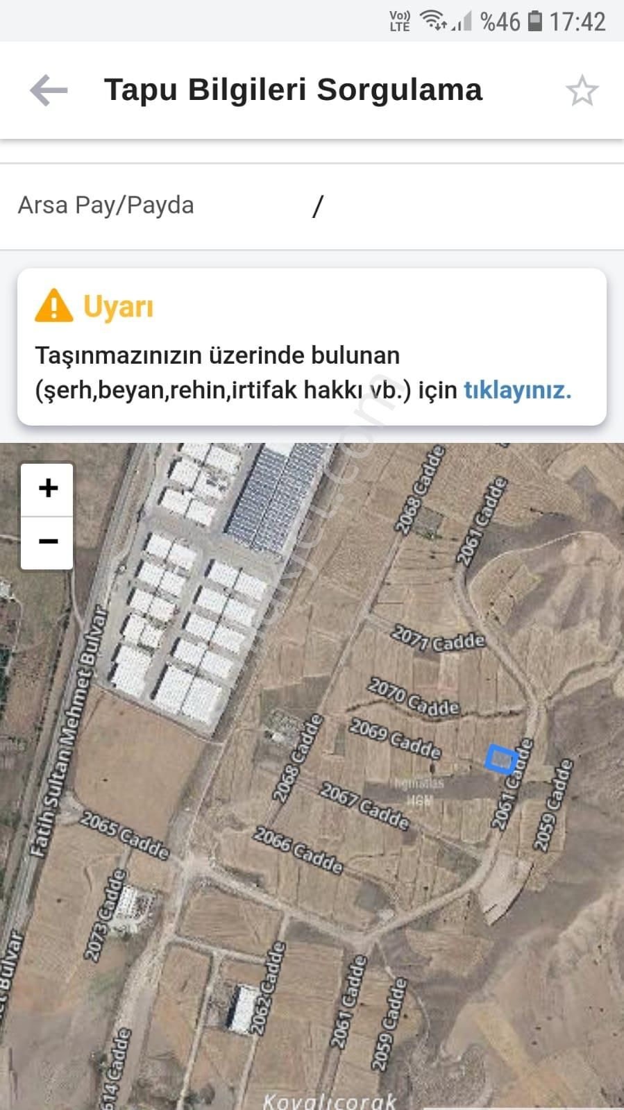 Kahraman Kazan Orhaniye Sanayi İmarlı Satılık Arsa - Görsel 8