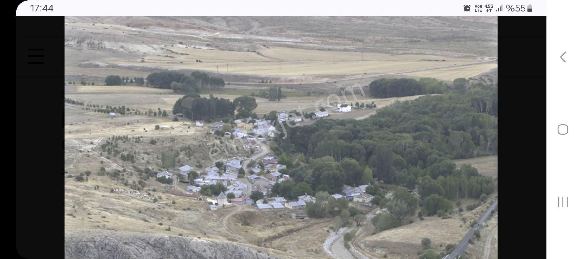 Kangal Bozarmut Köyü Satılık Tarla Tekke Köyünün %70 Arazisine Mirasçı Olduğum Miras Hakkını Satıyorum