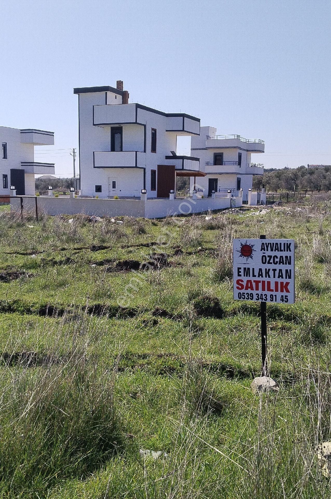 Gömeç Karaağaç Satılık Villa İmarlı Balıkesir Ayvalık Özcan Emlaktan Gömeç Karaağaçta Satılık Villa Arsası