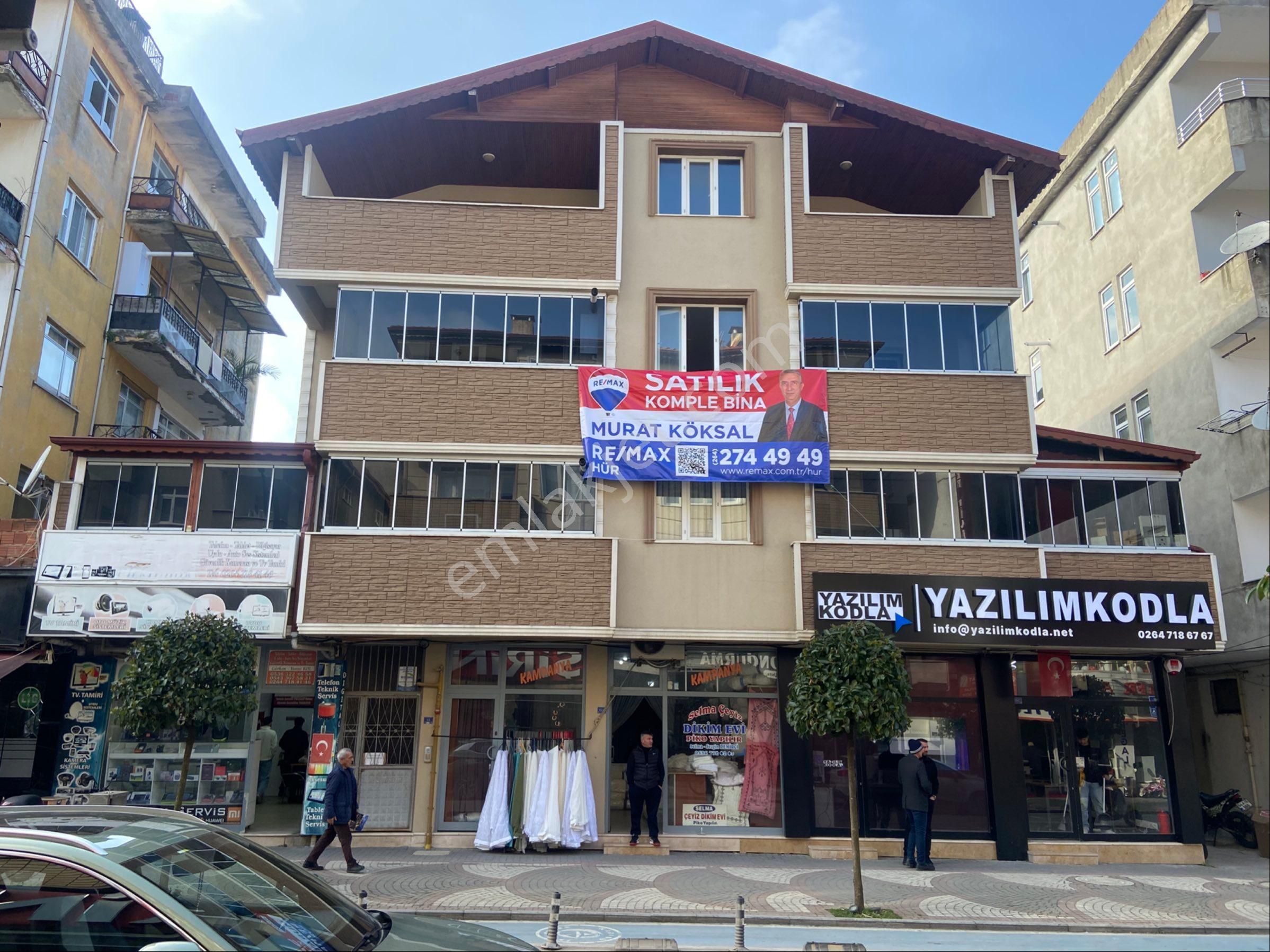 Karasu İncilli Satılık Bina Remax Hür Murat Köksal'dan Karasu'da Satılık Komple Bina