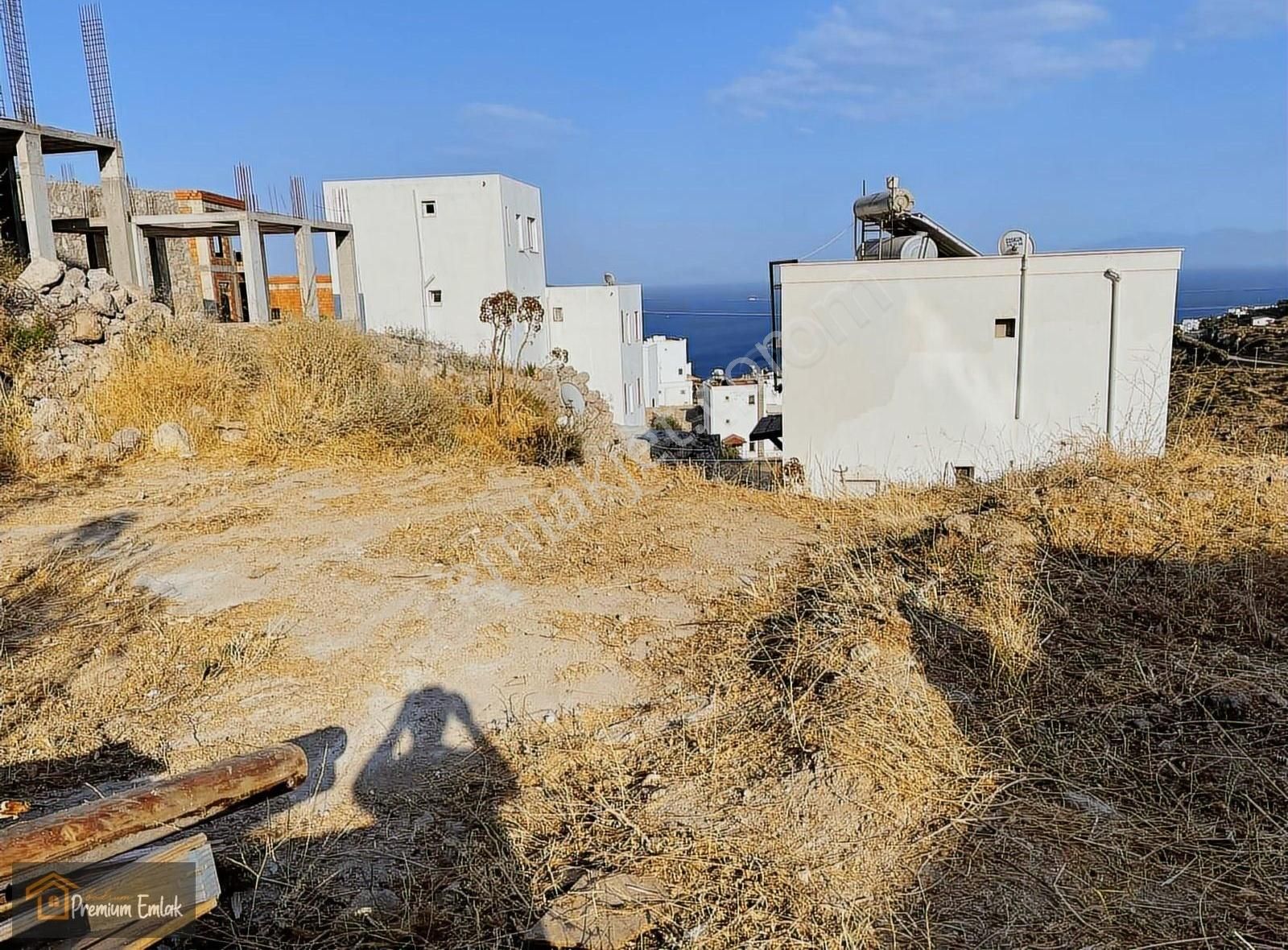 Bodrum Yahşi'de Deniz Manzaralı Tripleks Villa İmarlı Arsa - Görsel 15