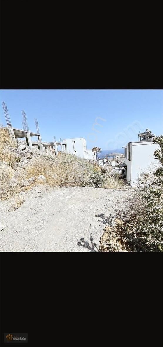 Bodrum Yahşi'de Deniz Manzaralı Tripleks Villa İmarlı Arsa - Görsel 20