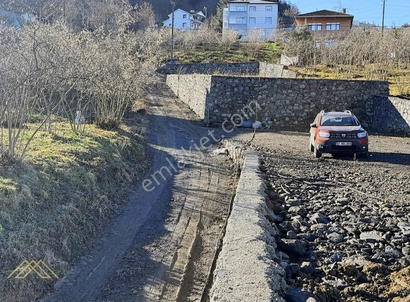 Ortahisar Bengisu Satılık Tarla Trabzon Bengısu'da Proje Ruhsatı Hazır Satılık Villalık Araziler