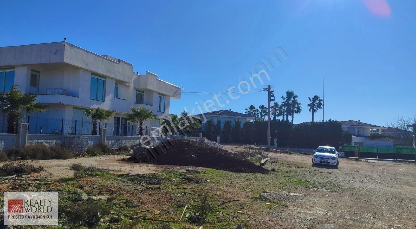 Antalya Aksu Satılık Villa İmarlı Kemerağzında Lara Hıll Villalarına Komşu Villa Arsası