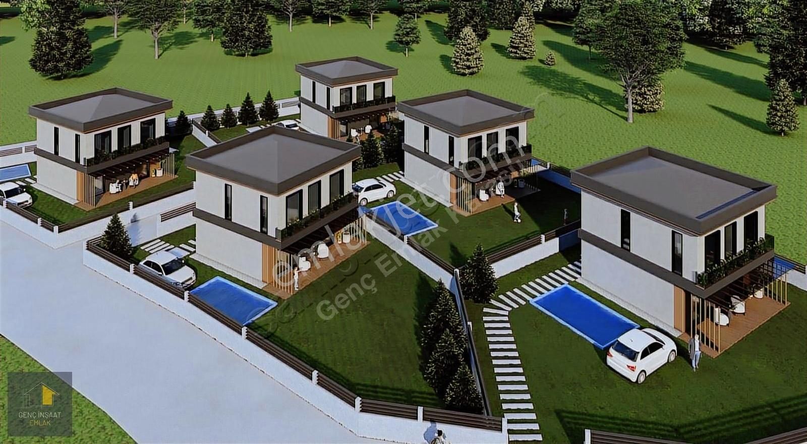 Kocaali Kozluk Satılık Konut İmarlı Kocaali Kozluk'ta Villa Ruhsatları Ödenmiş 380 M² Arsalar