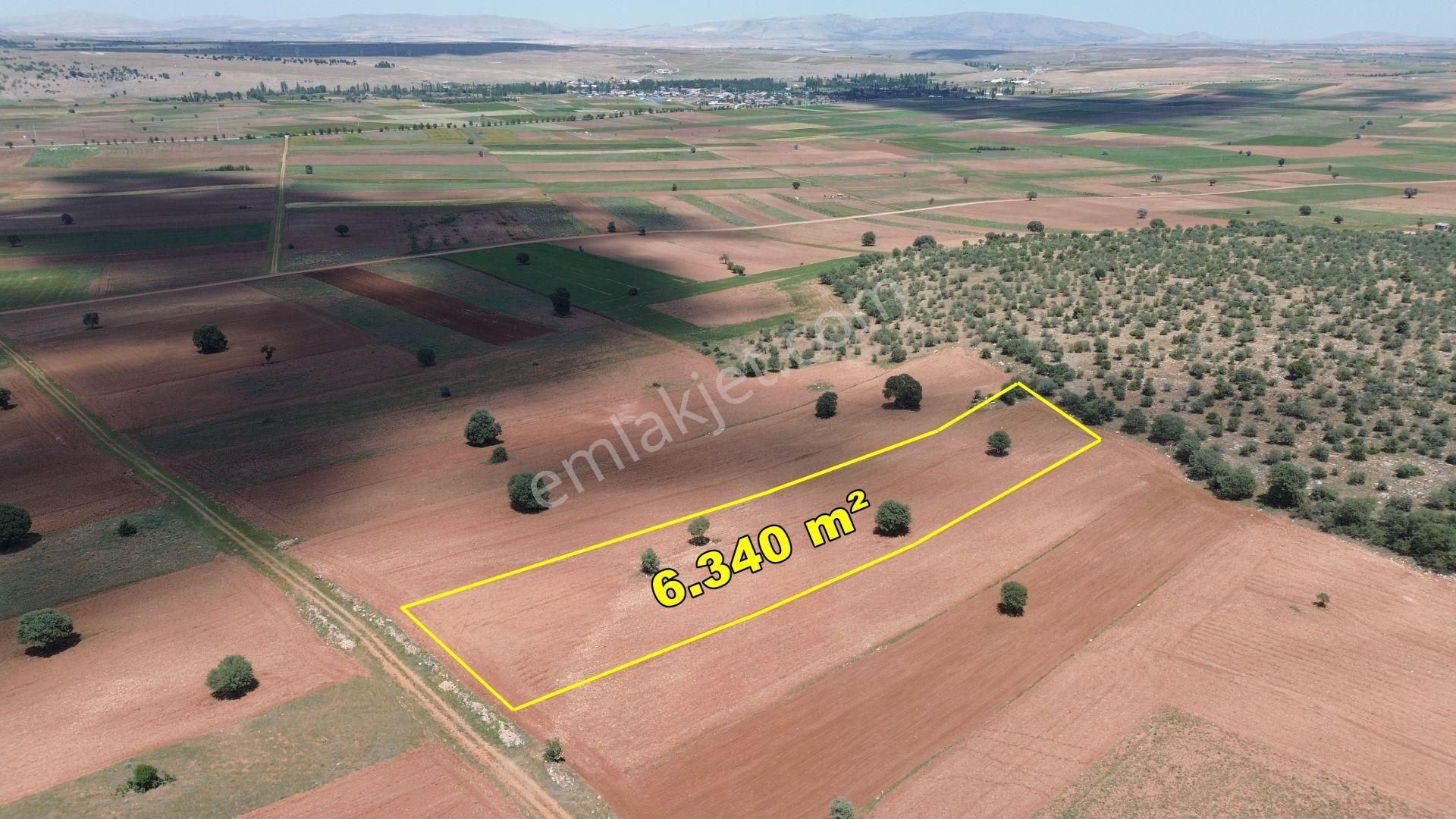 Akören Hacılar Satılık Tarla Akören Hacılarda 6.340 M2 Müstakil Tapulu Arazi