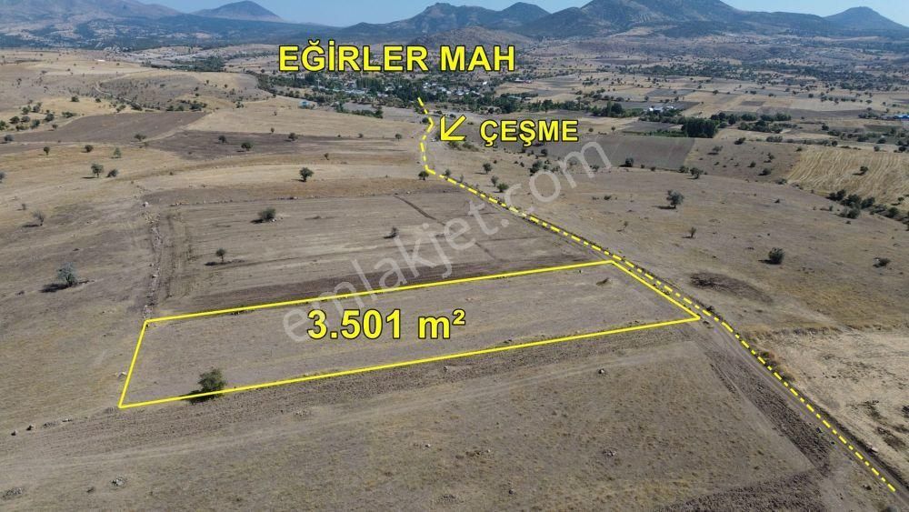 Beyşehir Eğirler Satılık Tarla Beyşehir Eğirler'de 3.501 M2 Müstakil Tapulu Arazi