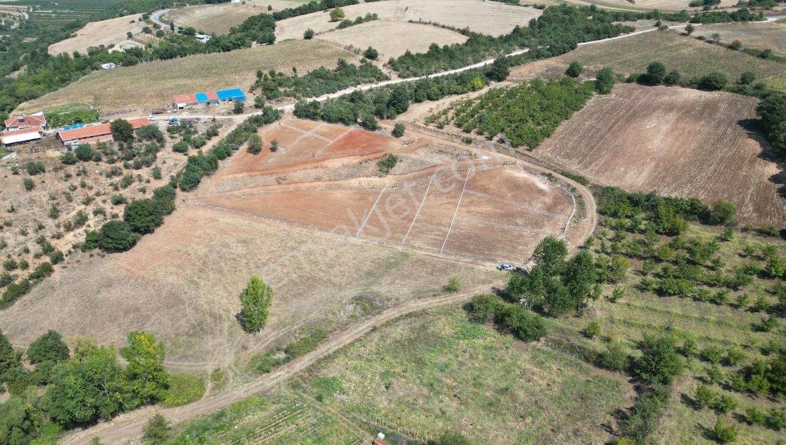 İnegöl Karagölet Satılık Tarla Çelik'ten Karagölet Mh. Tek Tapu 2250 M2 Ceviz Bahçesi