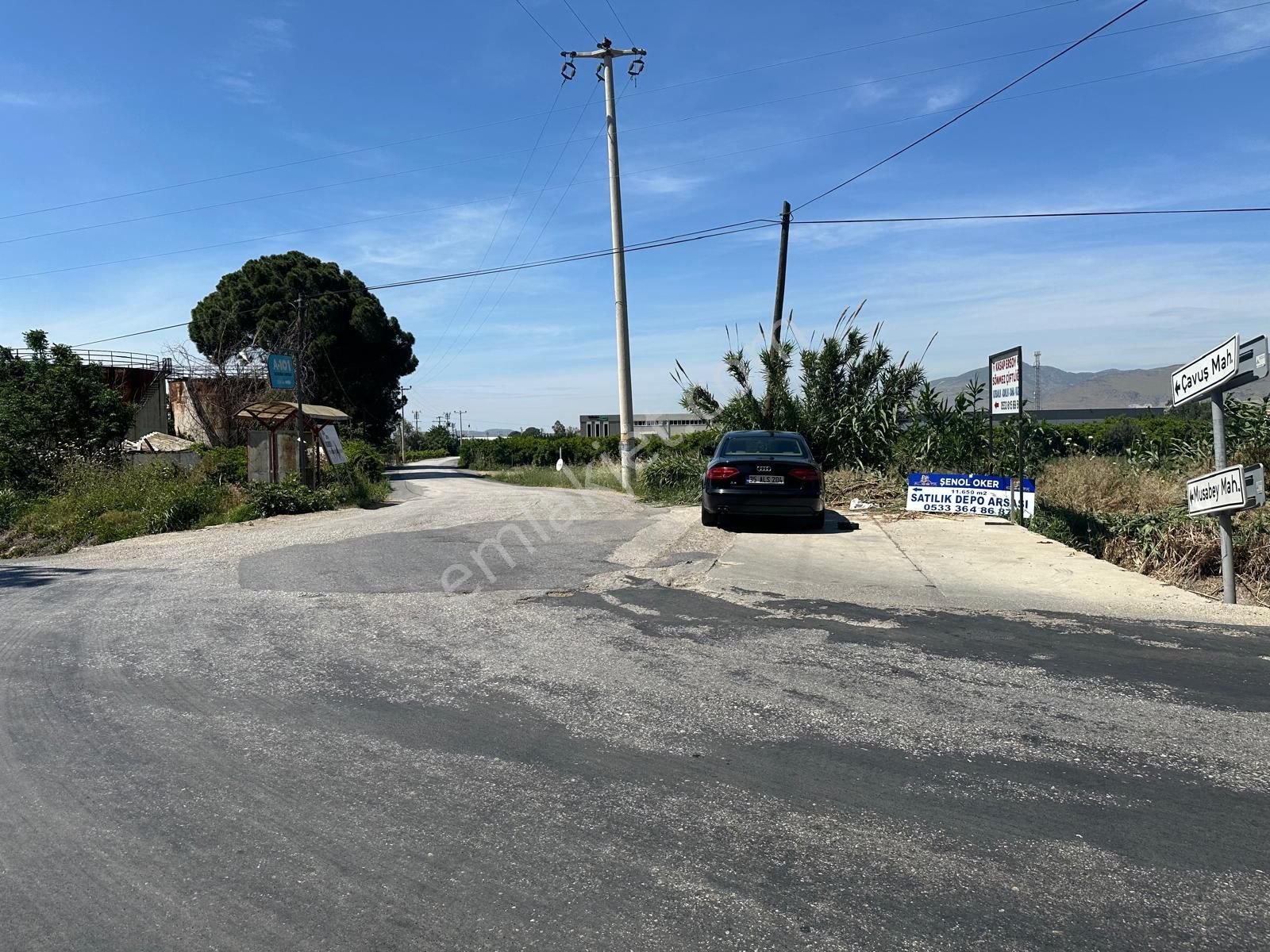 For Sale Menemende Kadastral Yola Cepheli Proje Onayları Alınmış 11.650m2 Depo İmarlı Arsa - Görsel 12