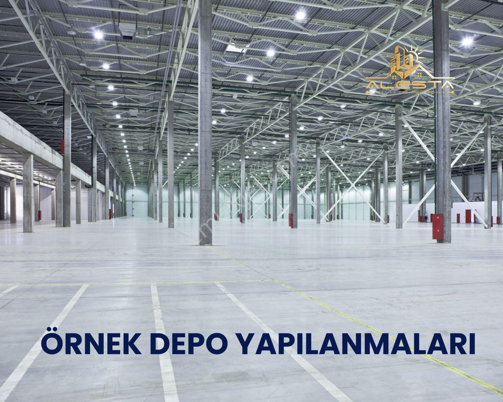 For Sale Menemende Kadastral Yola Cepheli Proje Onayları Alınmış 11.650m2 Depo İmarlı Arsa - Görsel 4