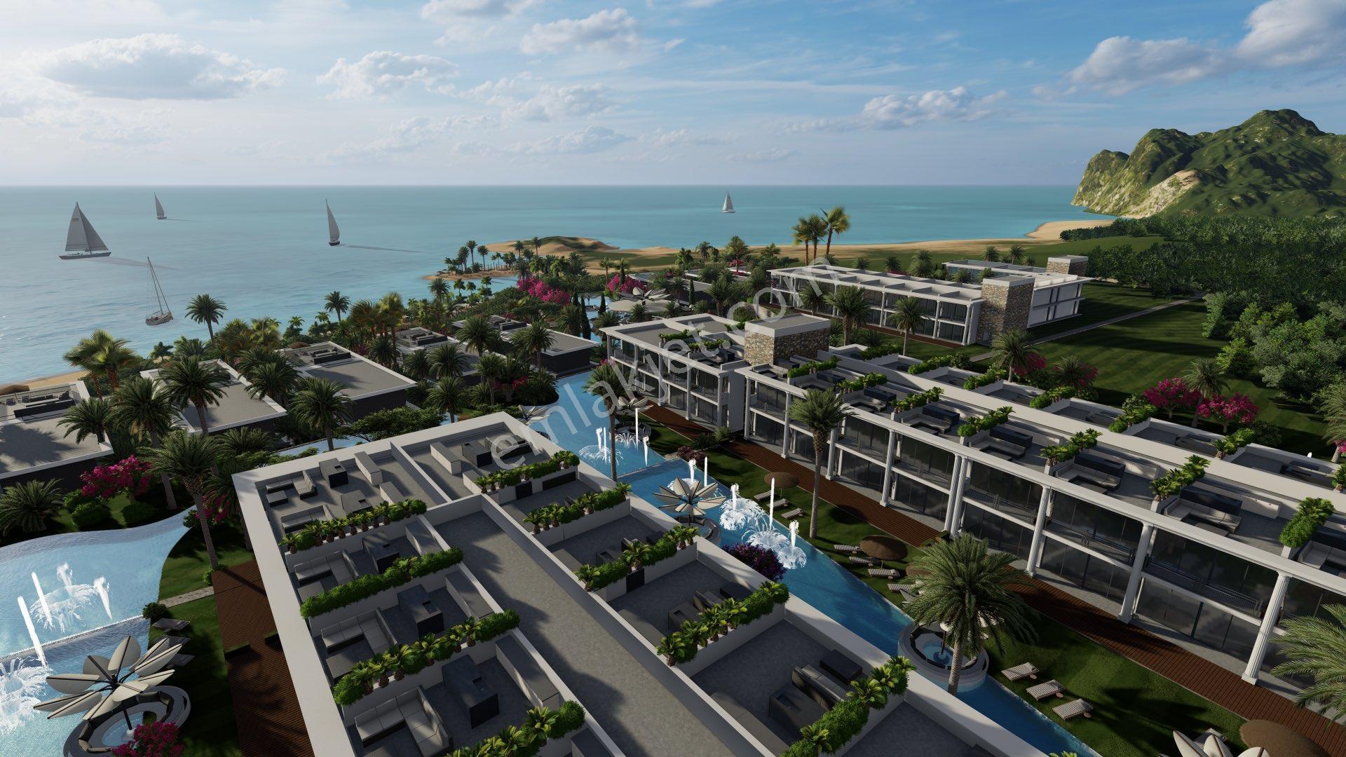 Kuzey Kıbrıs Aloha Beach Resort 1+0 Yatırımlık Yuksek Kira Getirili - Görsel 18