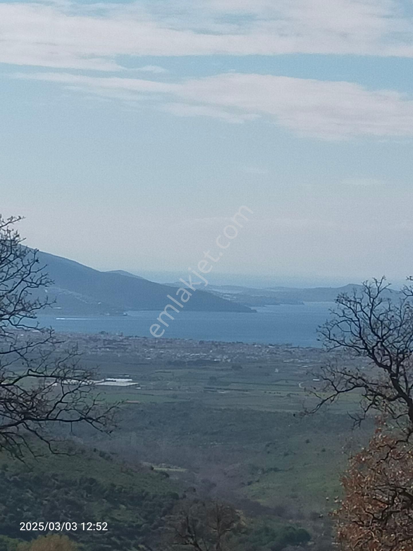 Dikili Kızılçukur Satılık Tarla Saadet Korkmaz Emlak'tan Kızılçukur Köyünde Full Deniz Manzaralı Satılık 32 Dönüm Arsa