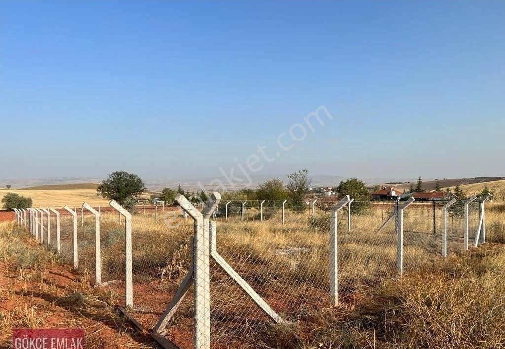 Çubuk Melikşah Satılık Tarla Gökçe Emlak'tan Tektapu Satılık Bahçelik Kupon Arsa