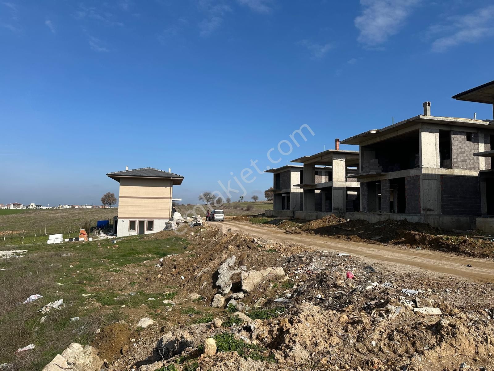 Biga Kalafat Villalar Bölgesinde Satılık İmarlı Arsa - Görsel 3