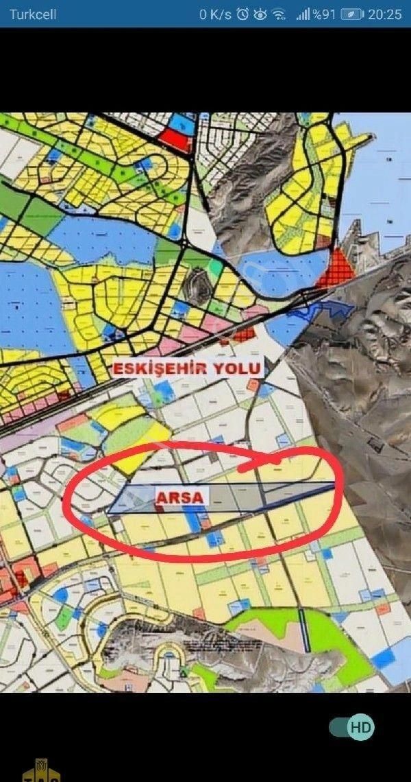 Sincan Alagöz Satılık Ticari İmarlı Ankara Sincan Temelli-alagöz 847 M2 Satılık Arsa