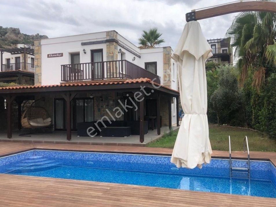 Bodrum Gündoğan Satılık Villa Gündoğan Müstakıl Denız Manzaralı Villa