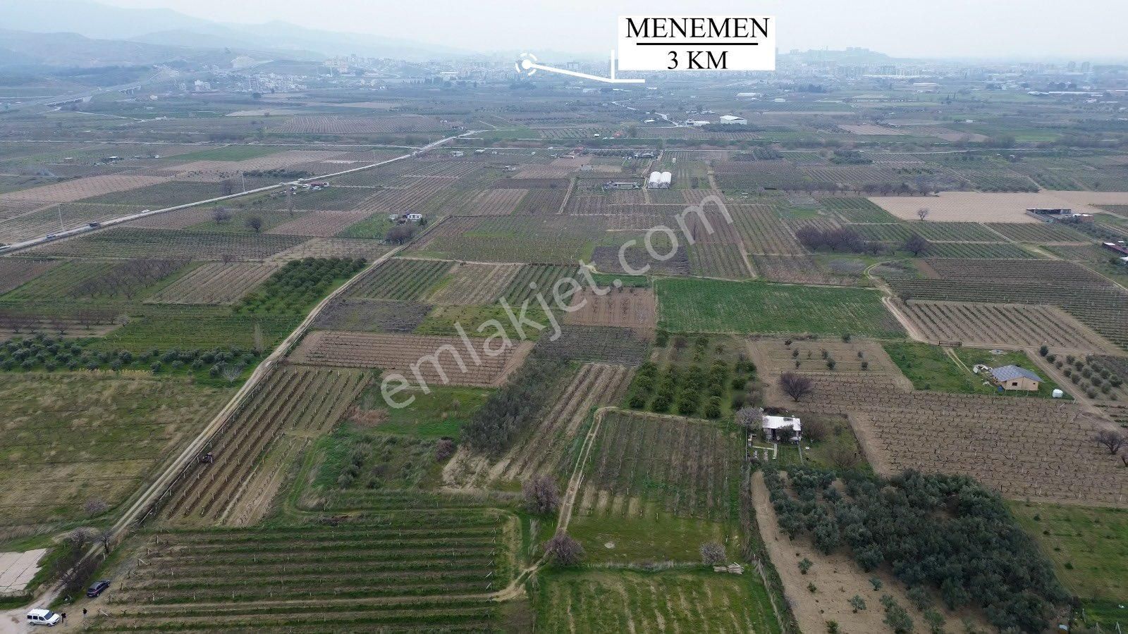 Menemen Belen Mahallesin'de Satılık Tek Tapu 1040 M2 - Görsel 12