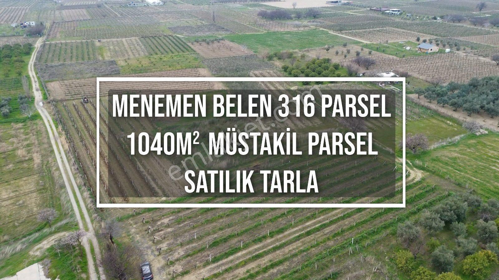 Menemen Belen Mahallesin'de Satılık Tek Tapu 1040 M2 - Görsel 13