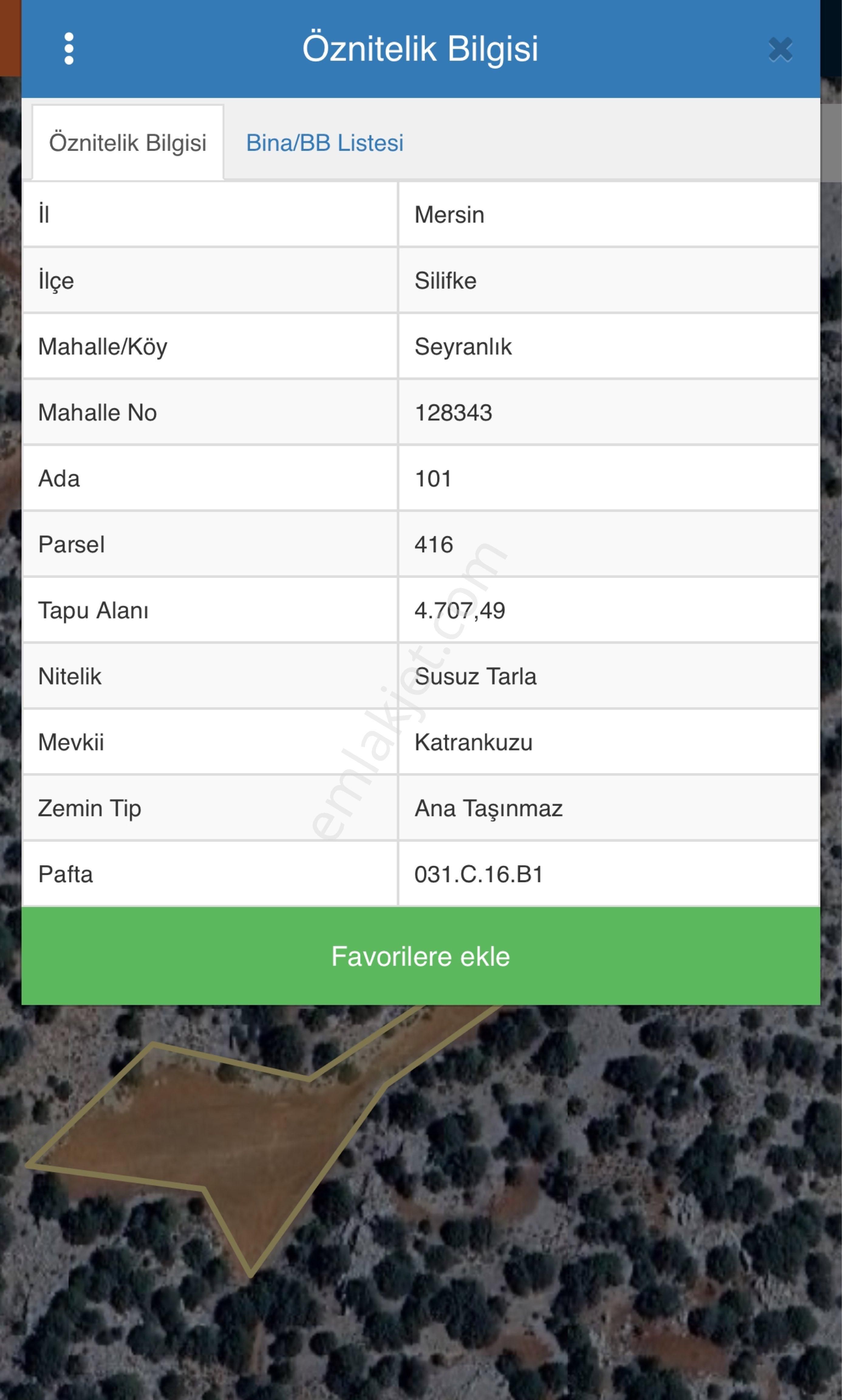 Silifke Seyranlık Yatırımlık Arazi…! - Görsel 6