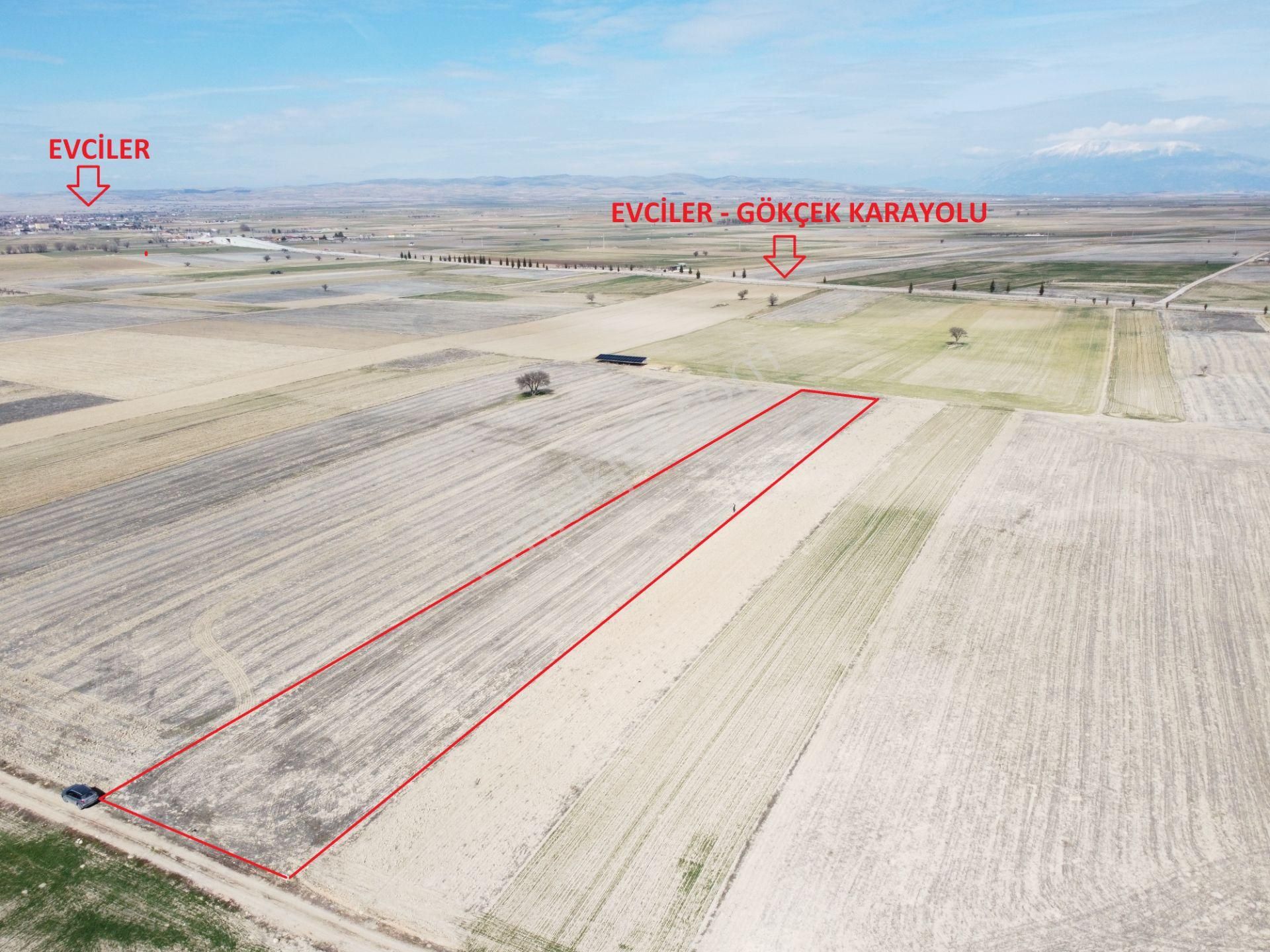 Afyonkarahisar Evciler Gökçek Köy Yakını 6461m2 Tek Tapu Tarla - Görsel 12