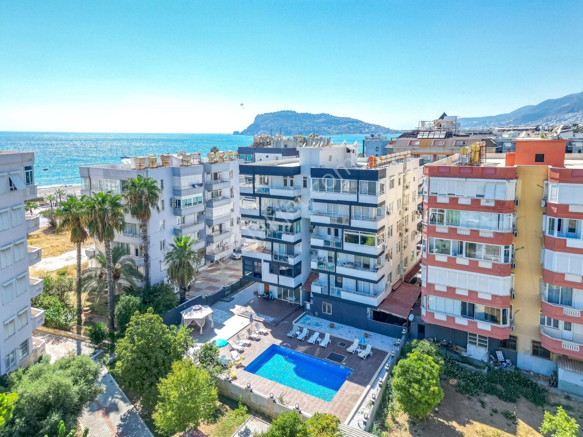 Alanya Güller Pınarı Satılık Daire Alanya Obagöl Denize Sıfır 2+1 Lüks Mobilyalı Satılık Daire