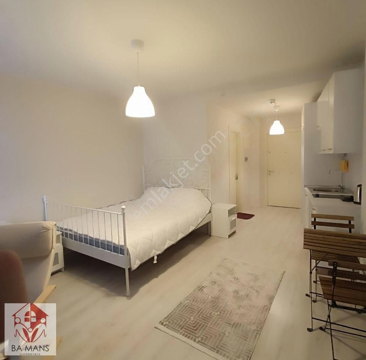 İstanbul Kartal Satılık Residence Dap Teras Kule Deniz Manzaralı Balkonlu 1+0 Boş Daire