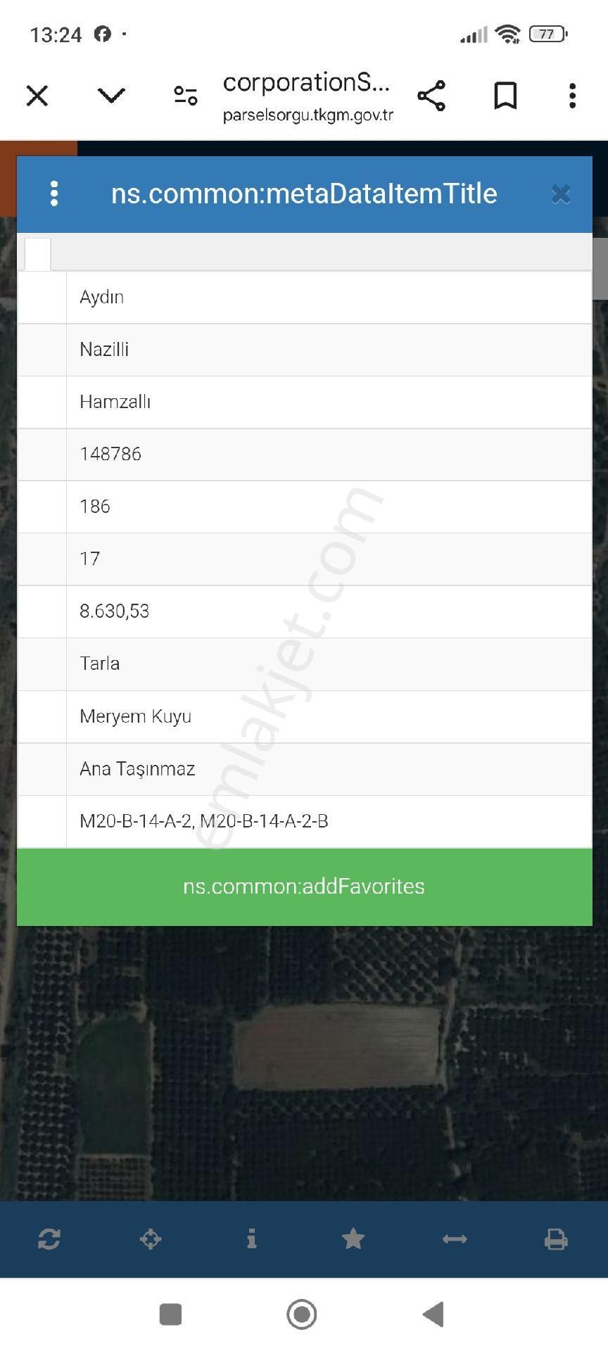 Hamzallı Da 8630 M2 Satılık Tarla - Görsel 7