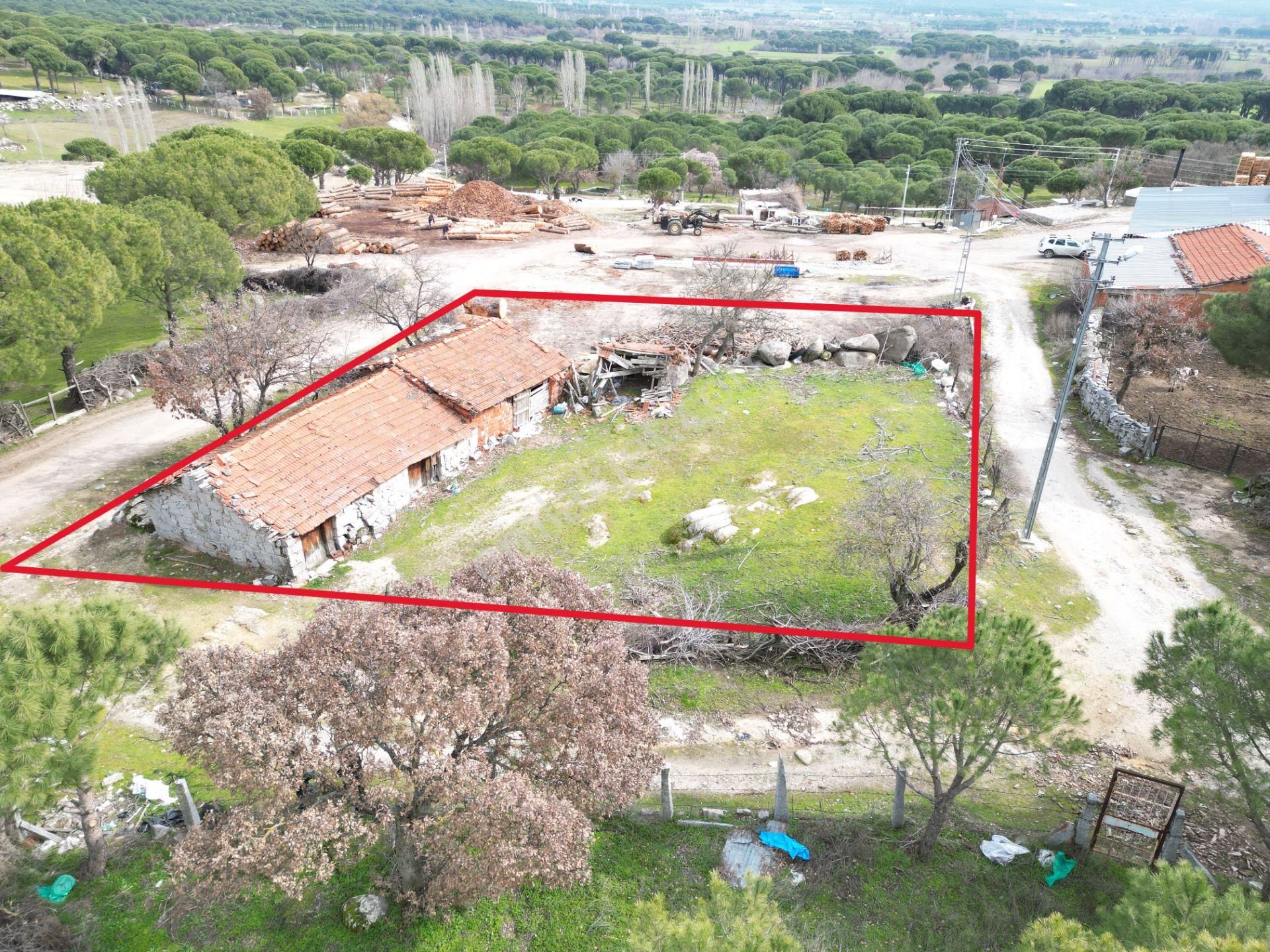 Bergama Yukarıcuma Da 506 M2 Satılık Arsa