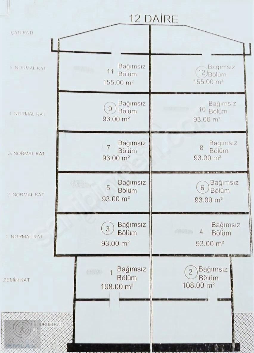 Sultanbeyli Mimar Sinan Satılık Konut İmarlı Sultanbeyli Mimar Sinan Mahallesi 12 Dairelik Köşe Başı Arsa