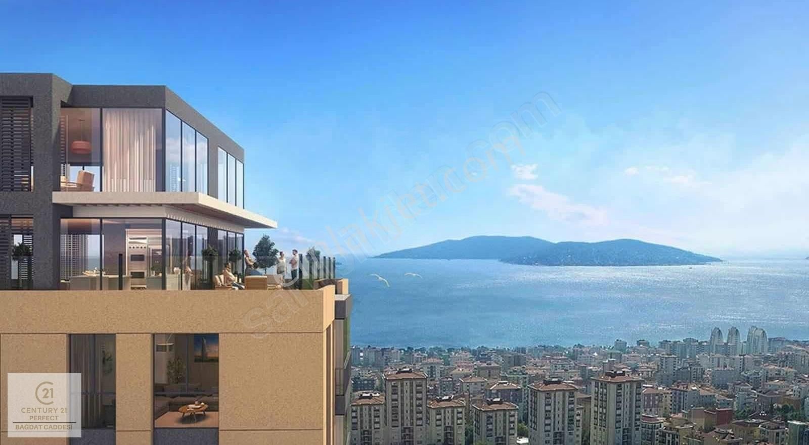 Kartal Orta Satılık Daire Century21 Perfect'ten Dky Kartal Satılık 3+1,5 A Blok 14. Kat