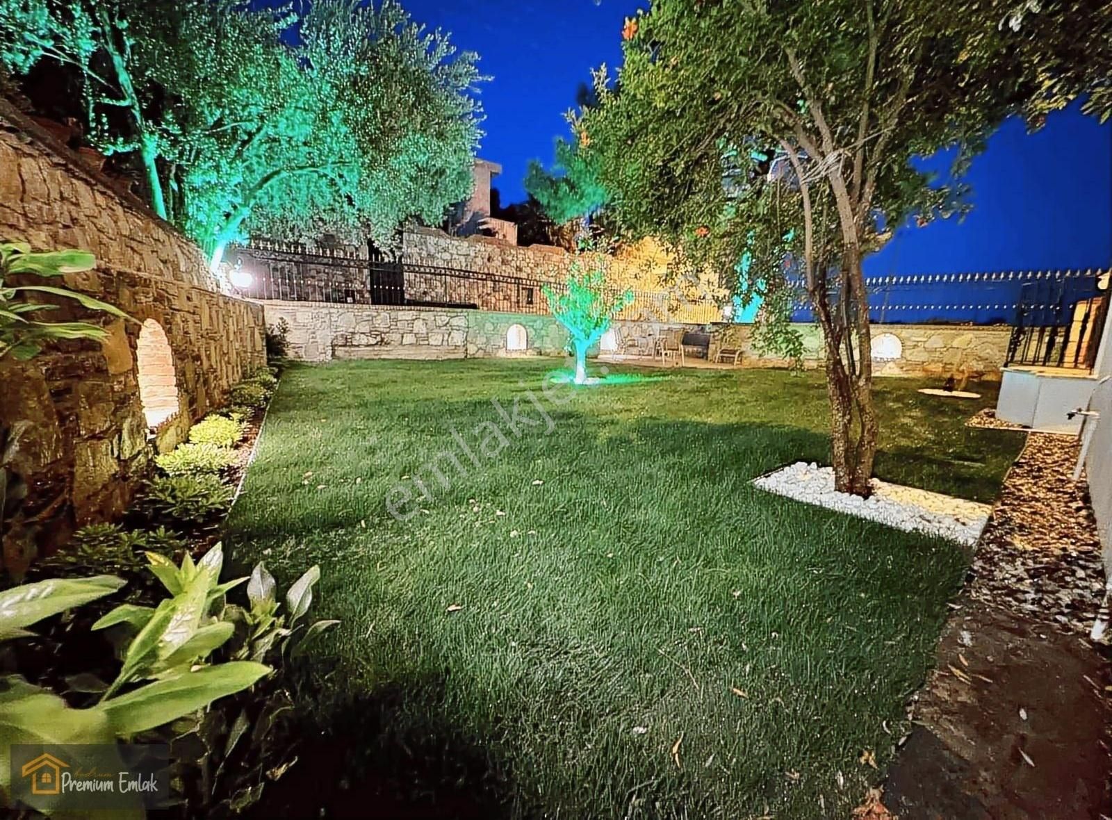 Bodrum Merkezde Kale Deniz Manzaralı 500 Mt2 Müstakil Köşe Villa - Görsel 20