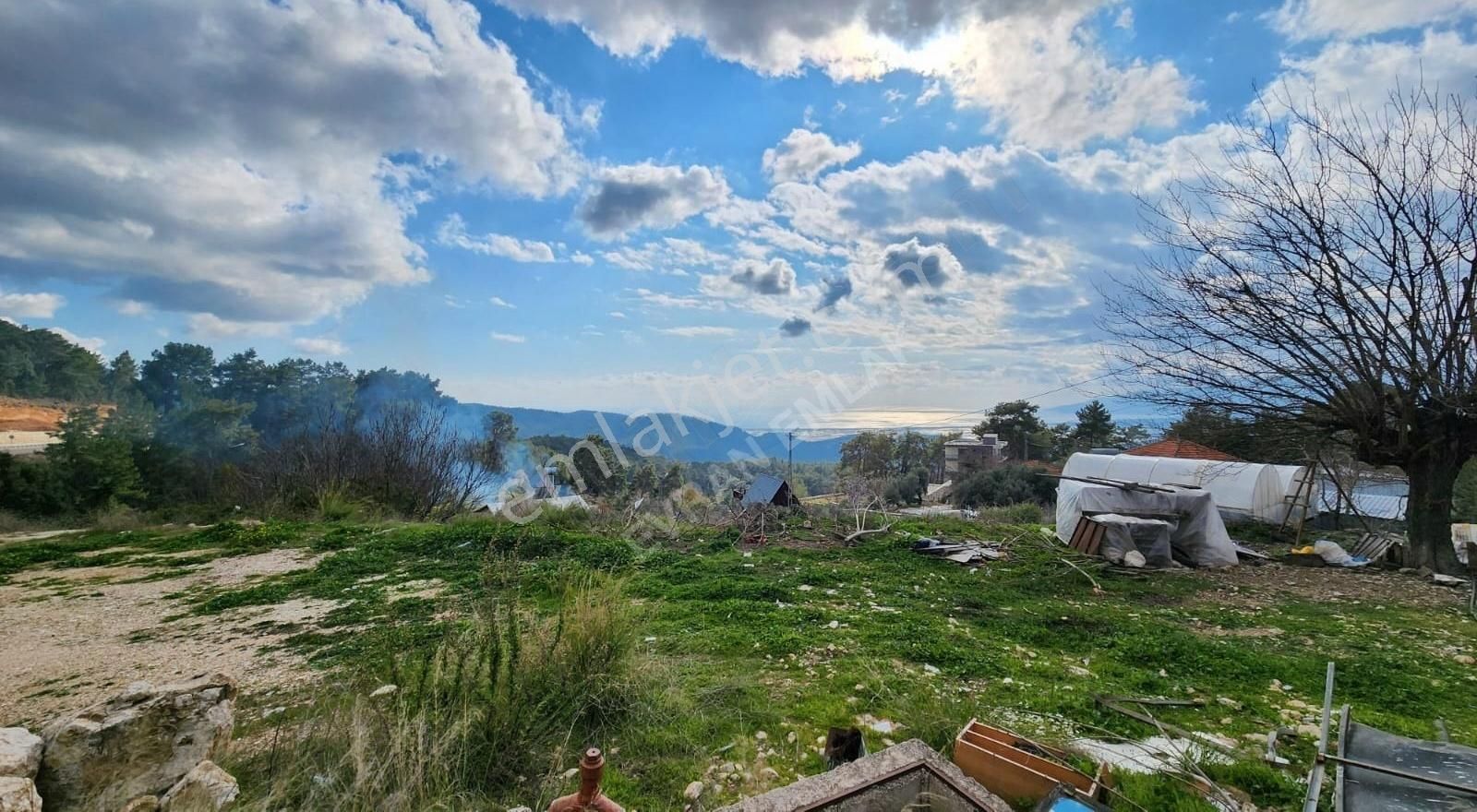 Kumluca Belen Satılık Tarla Deniz Ve Doğa Manzaralı Satılık Arsa