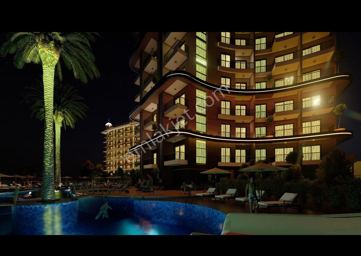 Antalya Alanya Mahmutlar 3+1 Daire Dubleks 2025 Yapımı Lüks Rezidansta Satılık ! - Görsel 18