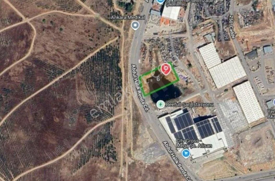 City Gross'un Yan Tarafında 66 M2 İmarlı Sanayi Arsası Hissesi - Görsel 4