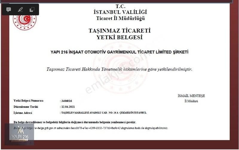 Çekmeköy Sultançiftliği Satılık Daire Yapı 216'dan Butik Site De Sınırsız Kredili Otoparklı 3+1 Daire