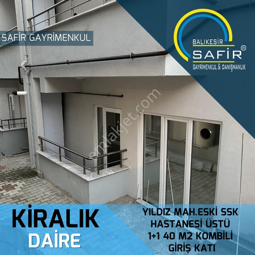 Altıeylül Yıldız Kiralık Daire Yıldız Mah.eski Ssk Hastanesi Üstü 1+1 40 M2 Kombili Giriş Katı