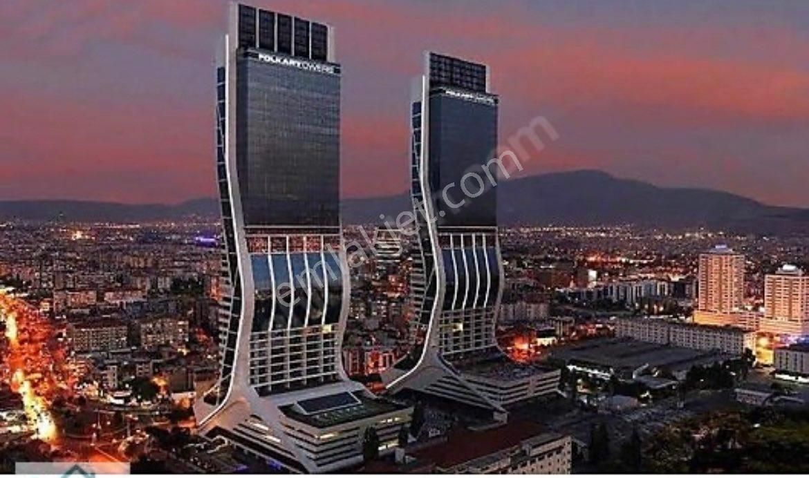 Bayraklı Adalet Satılık Daire Folkart Towers Rezıdans 1+1 Daire