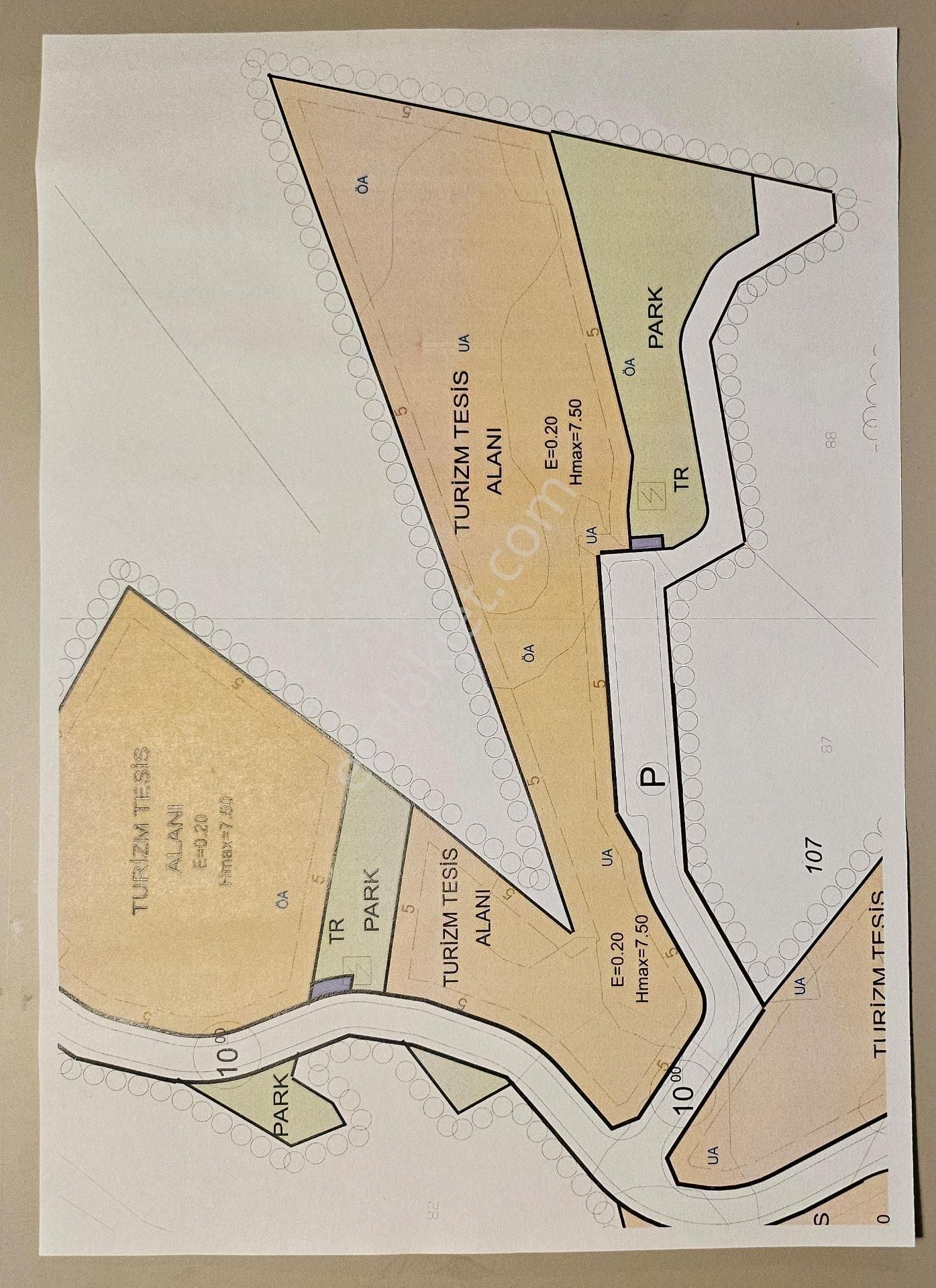 Fethiye Faralya'da Yatırımlık 11.864,02 M² Turizm Tesis Arsası - Görsel 9