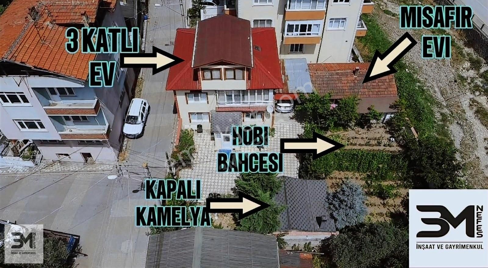 Geyve Alifuatpaşa Satılık Müstakil Ev Geyve A.fuatpaşa 3 Katlı Ev,misafir Evi,kamelya,hobi Bahçesi