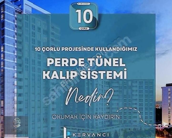 Çorlu Şeyh Sinan Satılık Daire Şeyhsınan Kervancı Bölgesi Site İçi Lüx 2+1 Sıfır