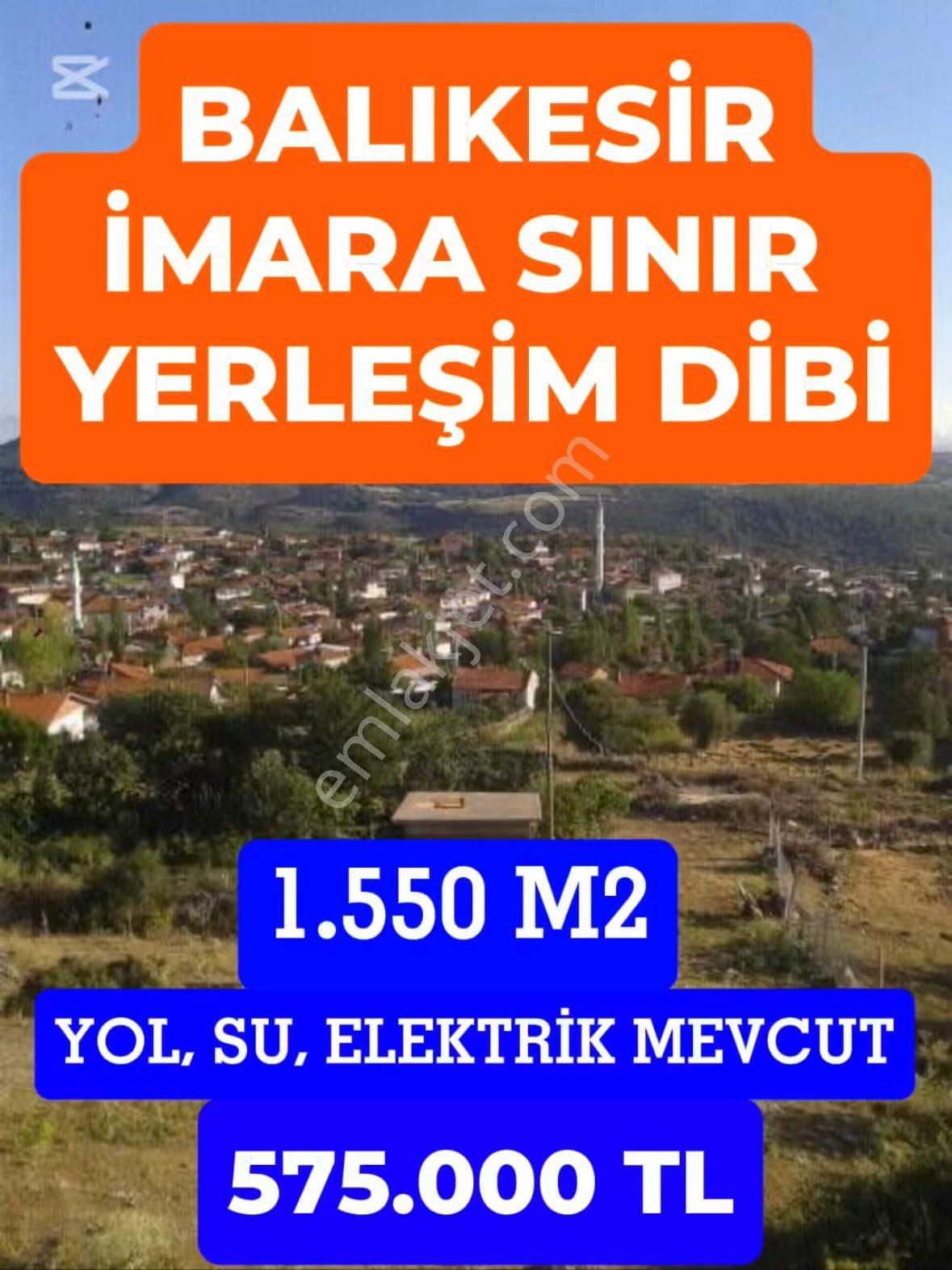 Balya Çamavşar Satılık Tarla 🏡 Balıkesir Balyada Köy Civarı İmara Sınır Arsa Vasfında Tarla🏡 🍀 Yola Ve Meraya Cepheli