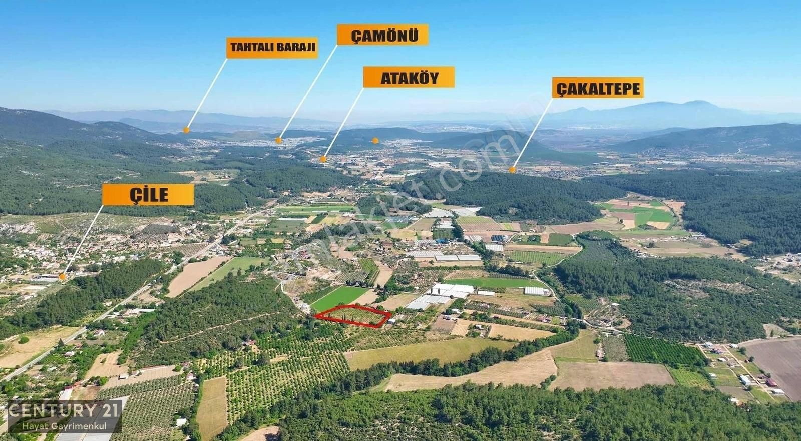 Menderes Çile Mahallesinde 11.933 M2 Satılık Bahçe - Görsel 8