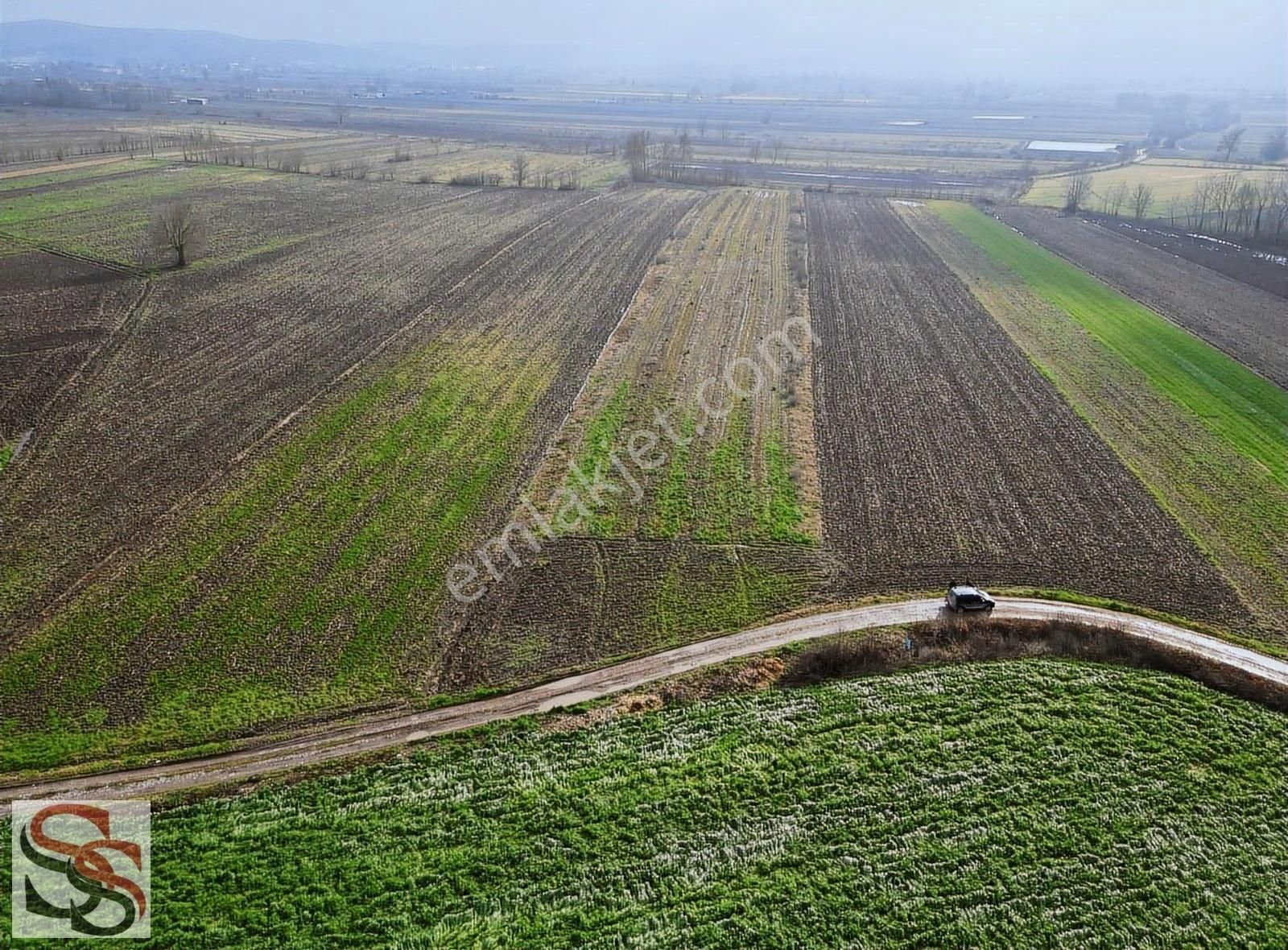 Söğütlü Orta Satılık Tarla Söğütlü Merkezde Çiftlik Yapımına Uygun 10,320 M² Tarla