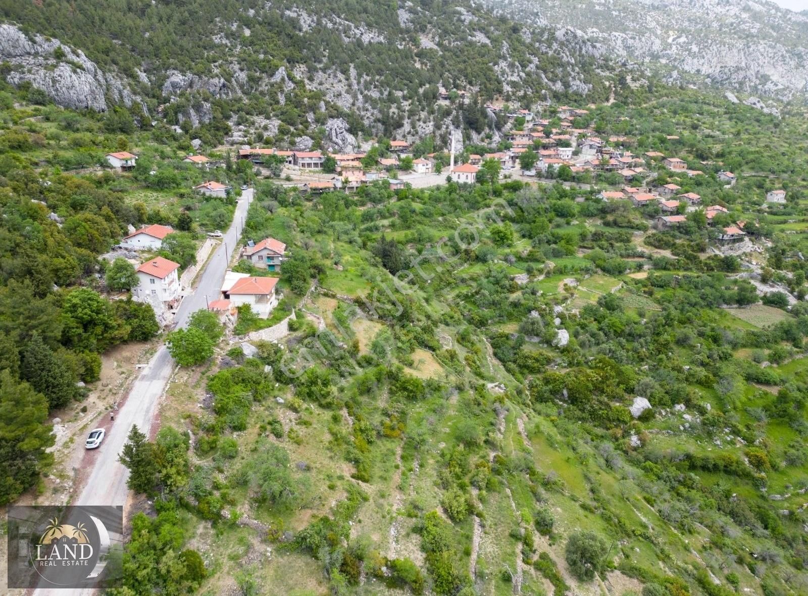 Akseki Güneykaya Satılık Konut İmarlı Akseki'de Asfalt Cephe Fırsat Arsa