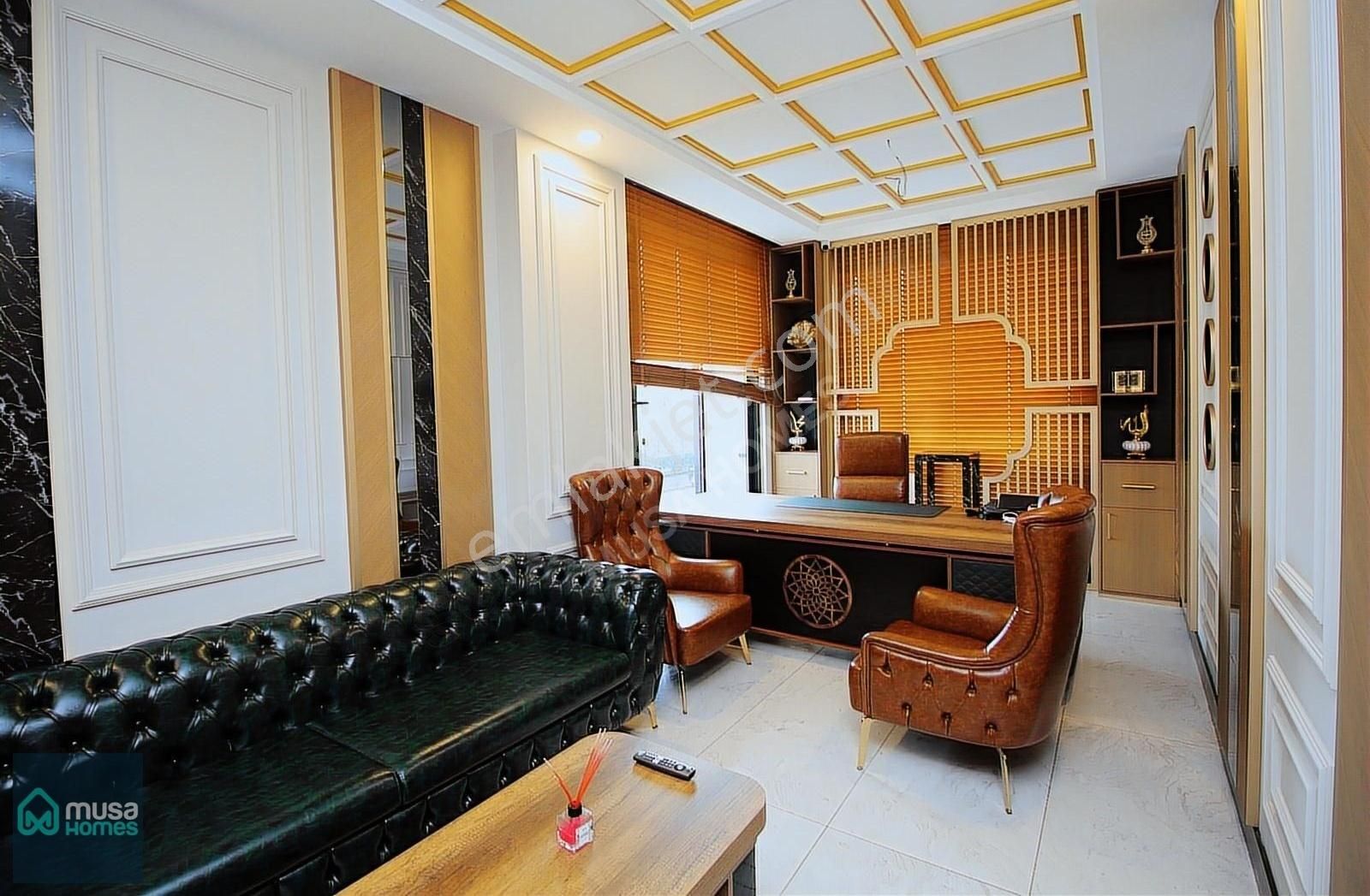 Alanya Oba. Yeni Belediye Arkası Devren Kiralık Full Eşyalı Ofis - Görsel 3