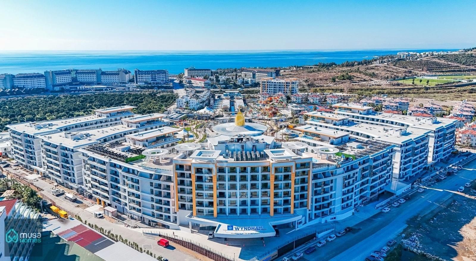 Alanya Türkler Satılık Residence Türkler Azura World&hotel De Satılık 1+1 Daire