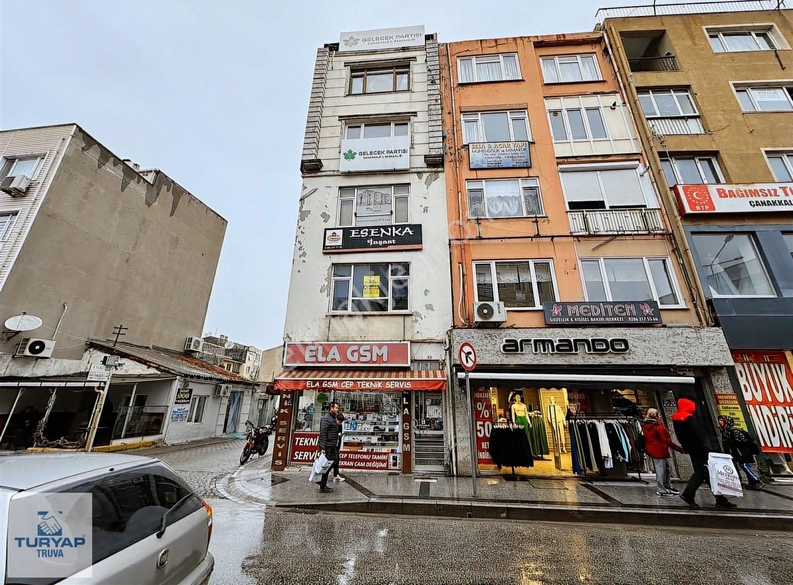 Çanakkale Merkez İsmetpaşa Kiralık Ofis Demircioğlu Caddesi'nde Tabela Değeri Yüksek Kiralık İş Yeri